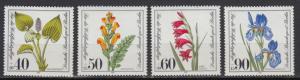 Berlin - 1981 Flowers Mi# 650/653 - MNH (6659)