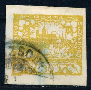 Czechoslovakia #6 Single Used