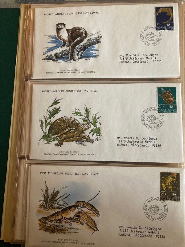 The International Collection of World Wildlife First Day Covers