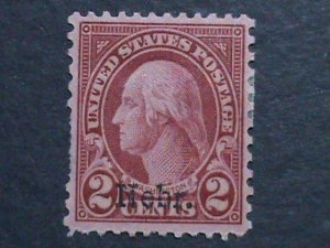 UNITED STATES- 1929 SC#671 GEORGE WASHINGTON -NEBR- OVPT. MNH 94 YEARS OL