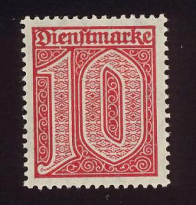 Germany Sc# O2 10pf Numerals MNH