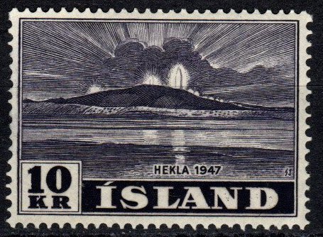 Iceland #252 F-VF Unused  CV $25.00 (X6808)