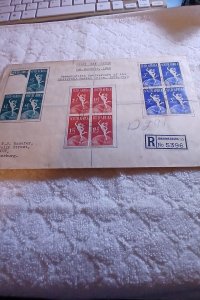 SOUTH AFRICA.1949.UPU.75.ANNIV.REGISTER FDC