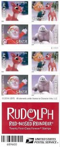 US 4949b - (Complete Booklet) Pane of 20 - FOREVER stamps. - Christmas 2014