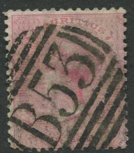 Mauritius - Scott 35 - QV Definitives-1863 - Used - Single 4p Stamp