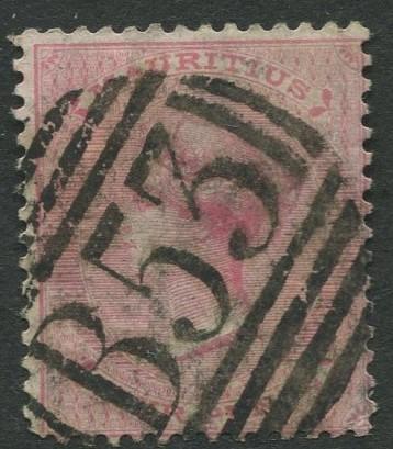 Mauritius - Scott 35 - QV Definitives-1863 - Used - Single 4p Stamp