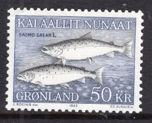 Greenland 141 Fish MNH VF