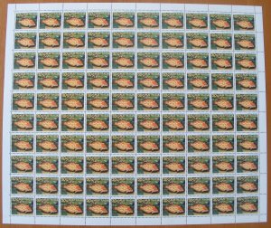 Australia 1984 30c Marine Life Great Barrier (Choat's Wrasse) sheet of 100 MUH**