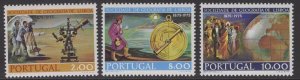 PORTUGAL SG1584/6 1975 NATIONAL GEOGRAPHIC SOCIETY MNH