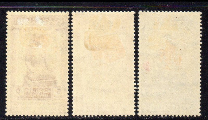 Egypt #150 -152 Unused Original Gum Hinged G54