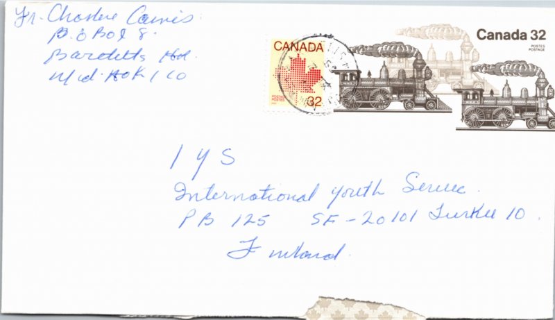 Canada, Postal Stationary, Trains