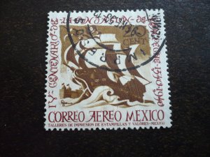 Stamps - Mexico - Scott# C111 - Used Part Set of 1 Stamp
