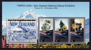 New Zealand 2008 Edmund Hillary Mint MNH Miniature Sheet SC 2221b