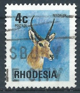 Rhodesia 1974 - 4c Antelope (Reedbuck) - SG492 used