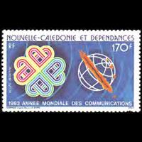 NEW CALEDONIA 1983 - Scott# C188A Communication Set of 1 NH