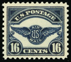 C5, Mint VF NH 16¢ Wings Airmail With PSAG Certificate - Stuart Katz