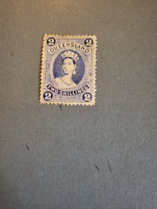 Stamps Queensland Scott #79 used