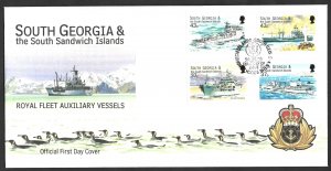 SOUTH GEORGIA  & THE SOUTH SANDWICH ISLANDS  ROYAL FLEET  2001