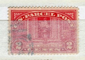 USA; 1912 early Parcel Post pictorial issue fine used 2c. value