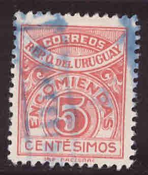 Uruguay Scott Q38 Used parcel post no wmk