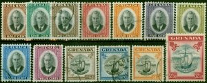 Grenada 1951 Set of 13 SG172-184 Fine Used