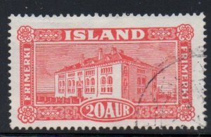 Iceland Sc 146 1925 20 aur Museum stamp used