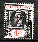 Fiji-Sc#85- id9-unused hinged 4p KGV-1921-