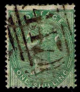 1856 Great Britain #28a QV WMK 24 - Used - Fine - CV$260.00 as VF (ESP#2611)