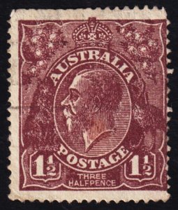 Australia Scott 63 (1919) Used F C