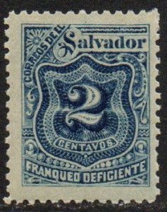 El Salvador Sc #J26 Mint Hinged