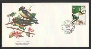 Cook Islands 850 Birds 1985 U/A FDC 
