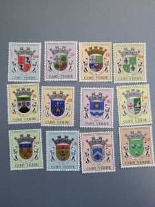 Stamps Cape Verde Scott #308-19 nh