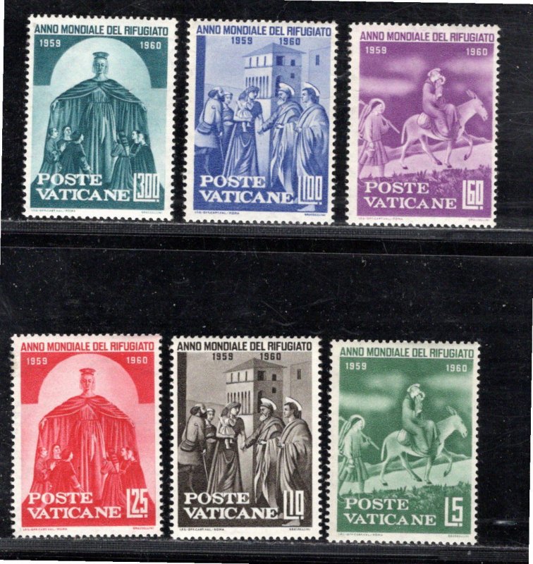 VATICAN CITY   SC# 275-80 FVF/MOG