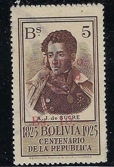 Bolivia 159 Used 1925 issue (ak5349)