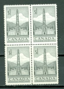 CANADA TOTEM POLE #321...BLK...MNH...$32.00