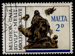 Malta #367 Melchoir Gafa Maltese Sculpture Issue Used