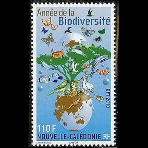 NEW CALEDONIA 2010 - Scott# 1105 Biodiversity Set of 1 NH