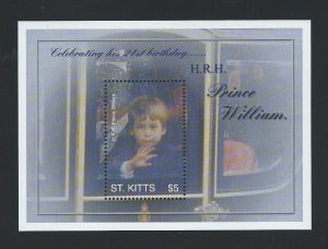 St Kitts  souvenir sheet  mnh sc 565 - 566