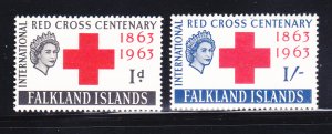 Falkland Islands 147-148 Set MH Red Cross (C)