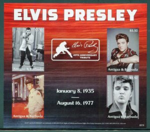 ANTIGUA & BARBUDA 2022 ELVIS PRESLEY IMPERF SHEET MINT NH