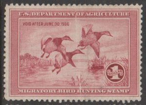 U.S.  Scott #RW2 Duck Stamp - Mint Single