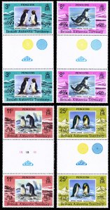 British Antarctic Territory 1979 GUTTER PAIRS Scott #72-75 Mint Never Hinged