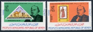 Yemen PDR 225-226,MNH.Michel 242-243. Sir Rowland Hill,1979.Ship,Camel,Costume.