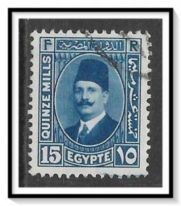 Egypt #139 King Fuad Used