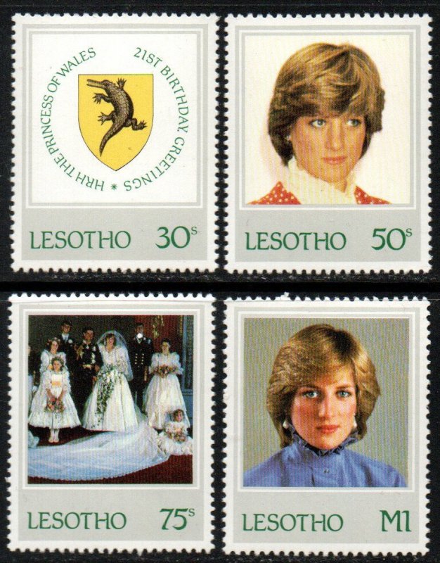 Lesotho Sc #372-375 MNH