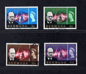 BERMUDA #201-204  VF, Used, CV $4.75   .... .  0650191