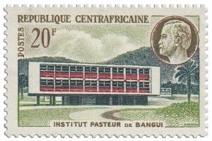 C A R - 1961 - Pasteur Inst., Bangui - Perf 1v - Mint Never Hinged