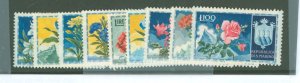 San Marino #336-344 Unused Single (Complete Set) (Flowers)