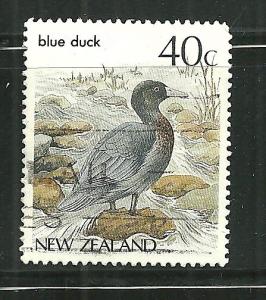 New Zealand 830 Blue Duck Postally used