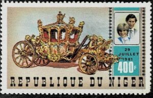 NIGER  19081 ROYAL WEDDING MNH